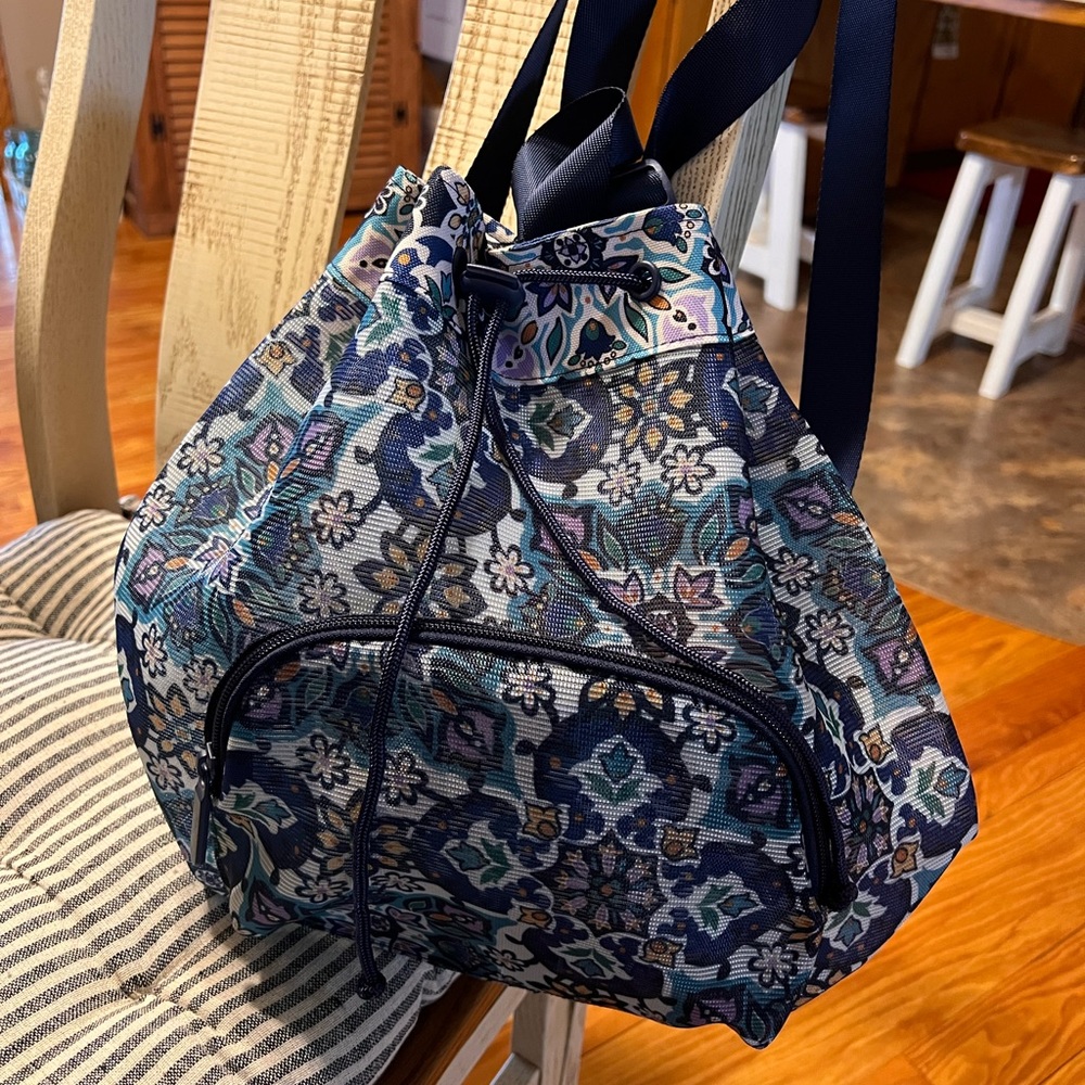 Back to School Sale🎈NWT Vera Bradley Lisbon Medallion Cool mesh Backpack 🎒☀️